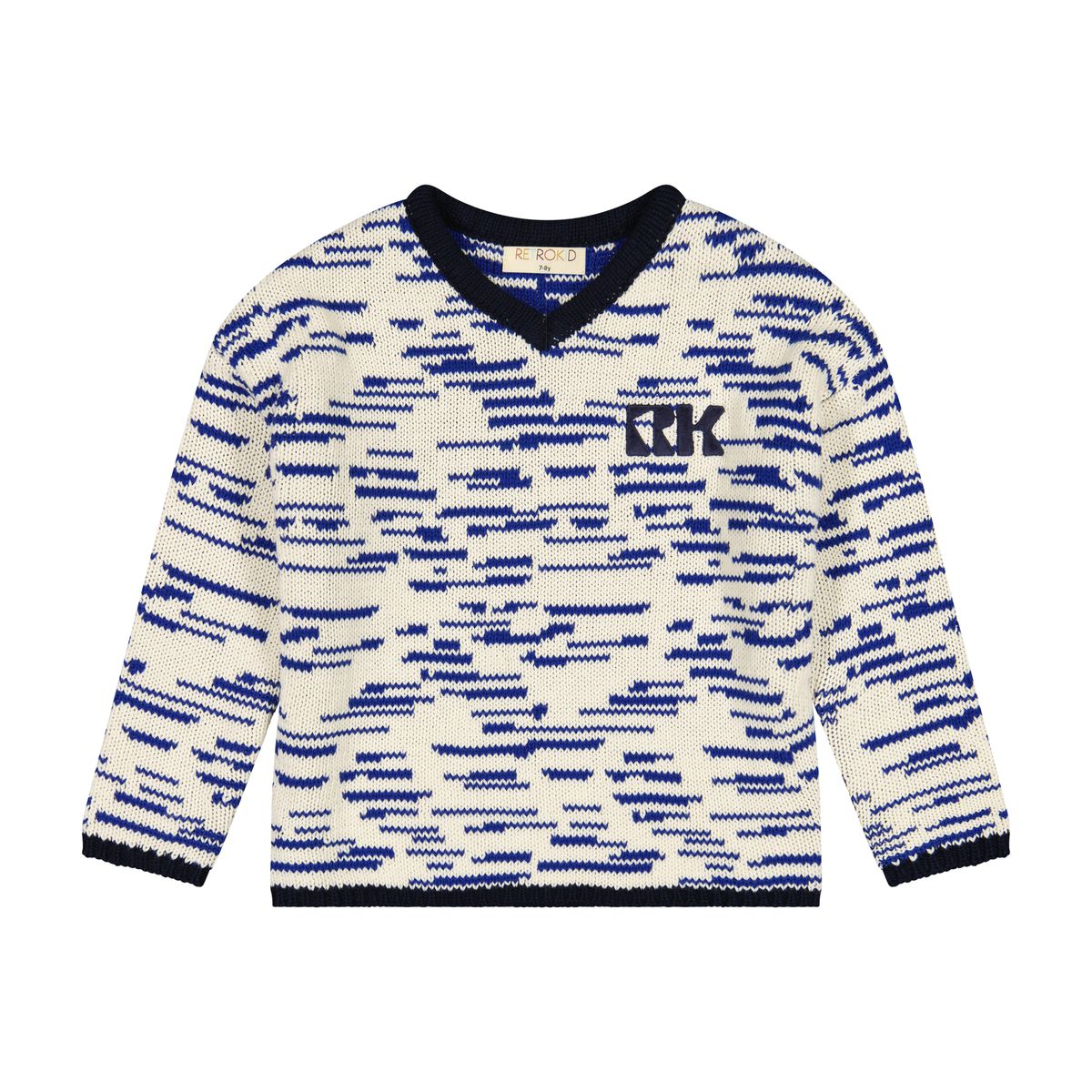 RetroKid chunky crewneck sweater (SZ 24m-10yr)
