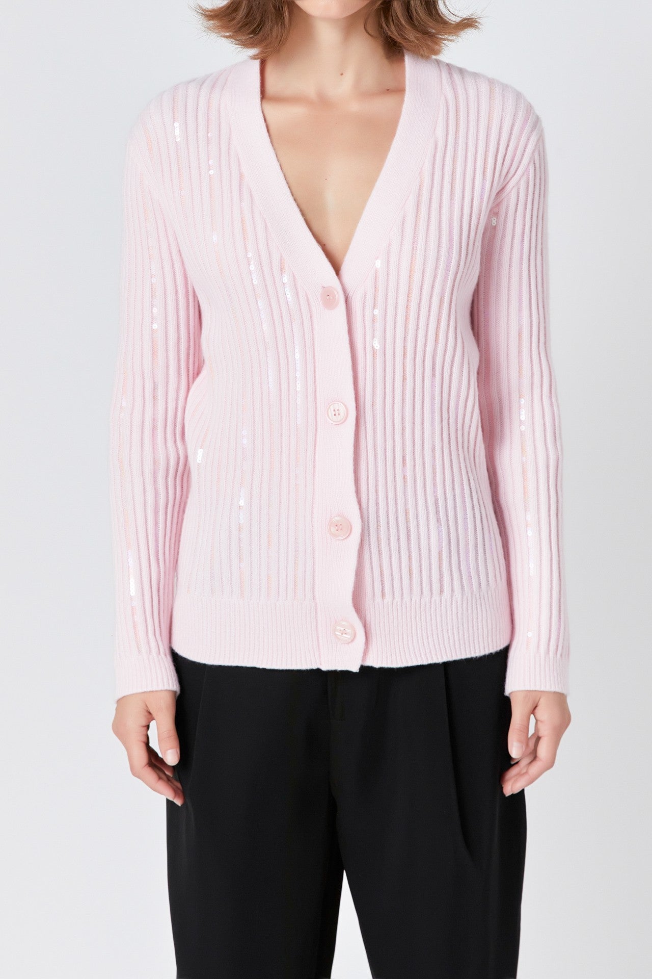 Endless Rose sequin cardigan (SZ XS-L)