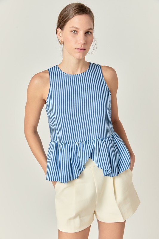 English Factory Striped Vest ( Sz XS-L)