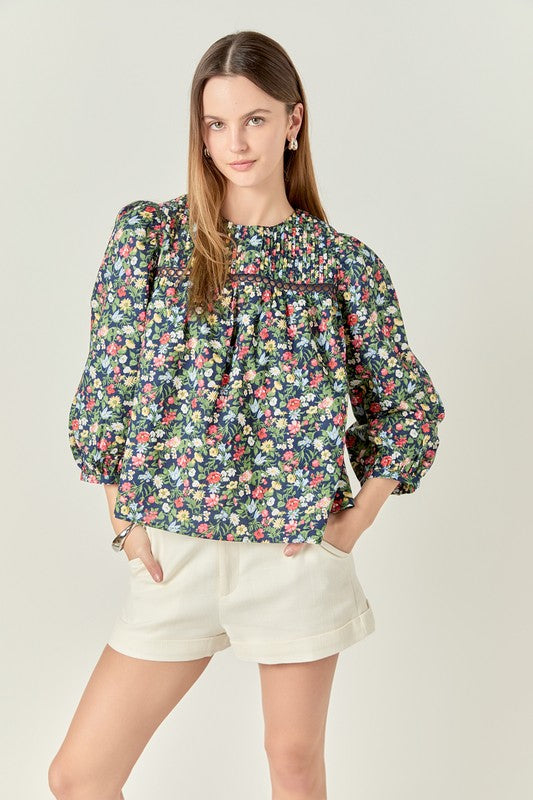 English Factory floral blouse (SZ XS-L)