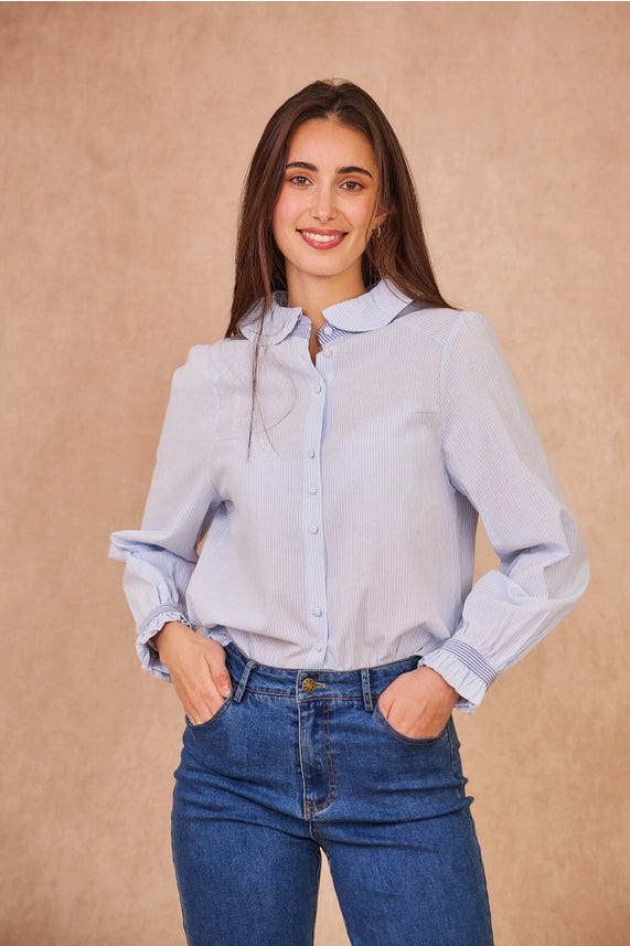 Calie Paris striped blouse (SZ S-L)