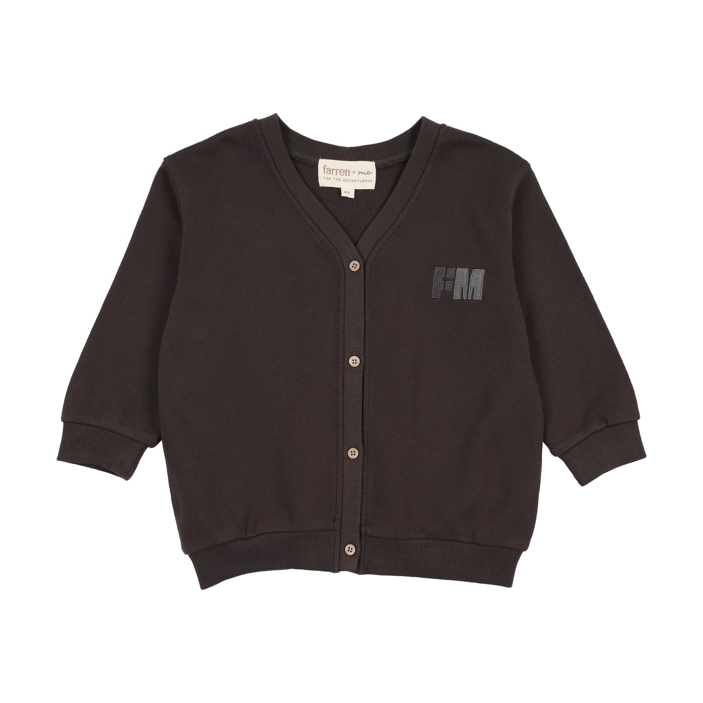 Farren sweatshirt cardigan (SZ 2-18)