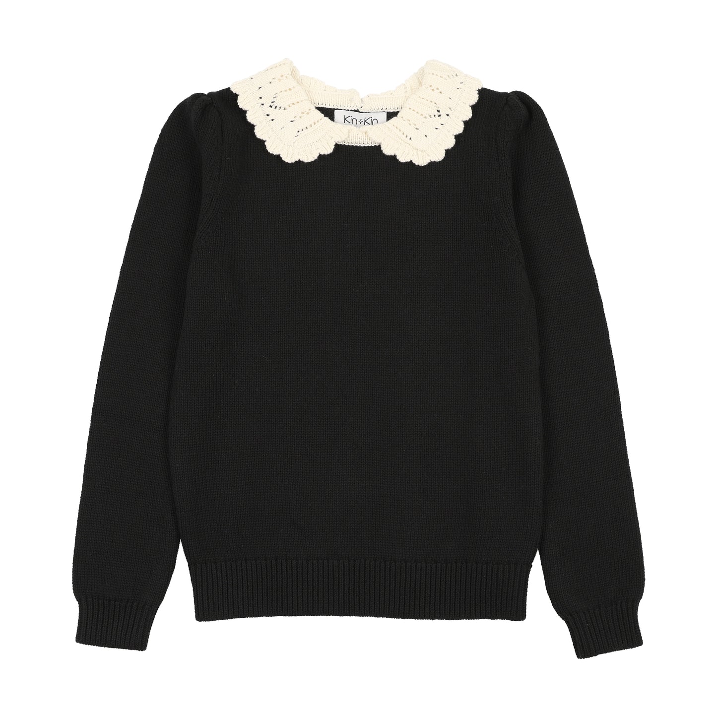Kin Kin Peter Pan Collar Knit Sweater ( Sz 6 YR-22 YR)