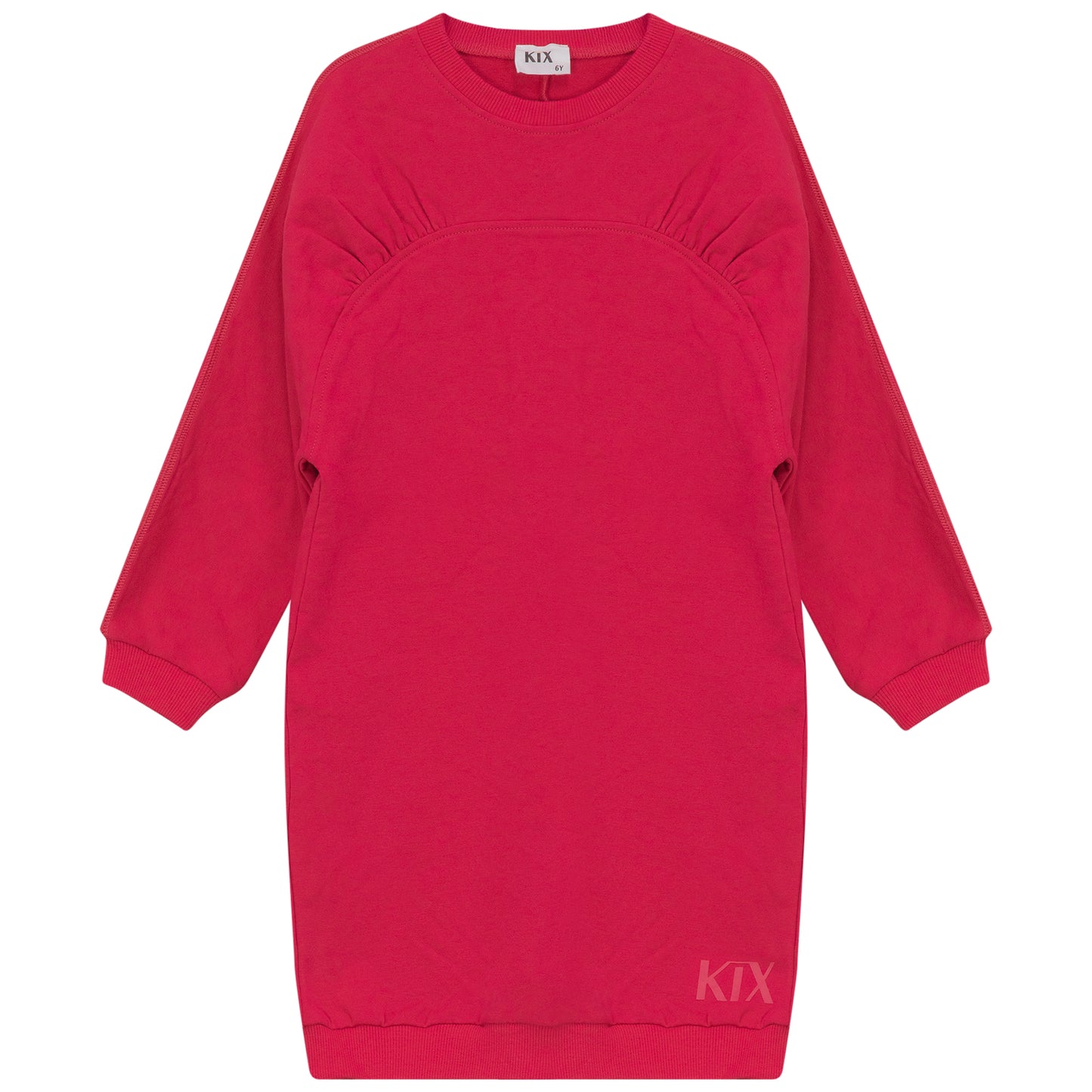 Kix Round Yoke Dress ( Sz 2-12)