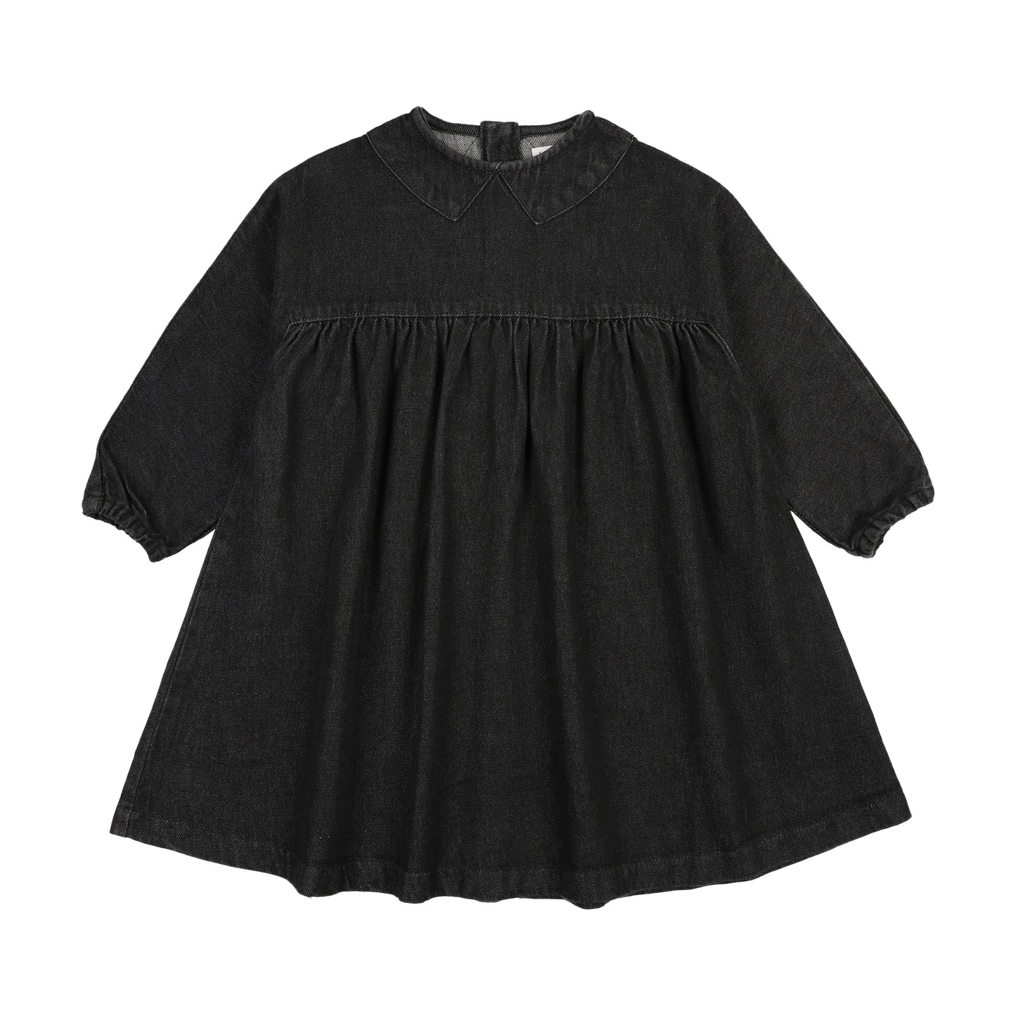 Kin Kin Black Peter Pan Collar Dress ( Sz 2-12)