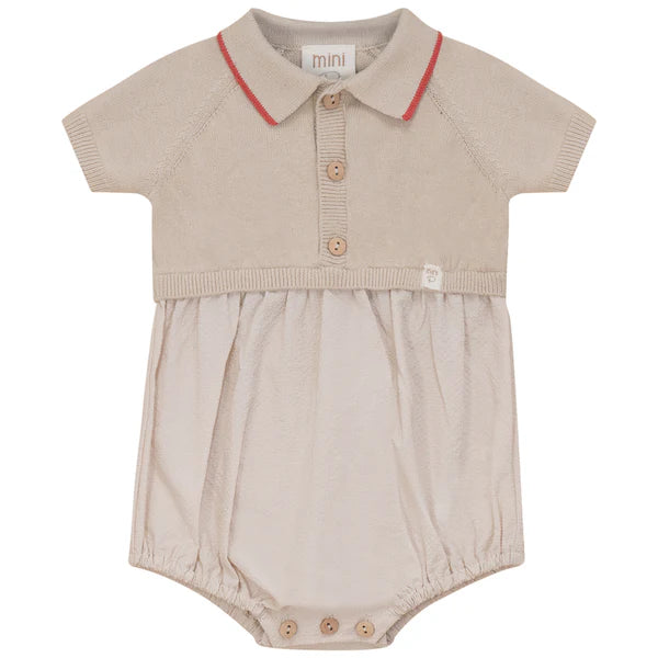 pompomme combination romper (SZ 9-24m)