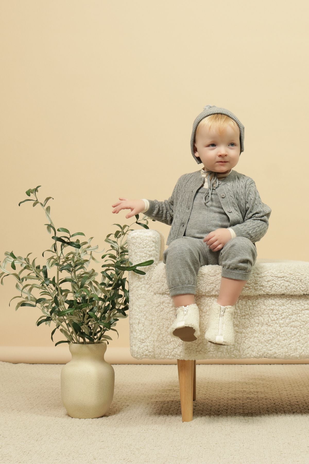 Numu knit romper (SZ 12m-2yr)