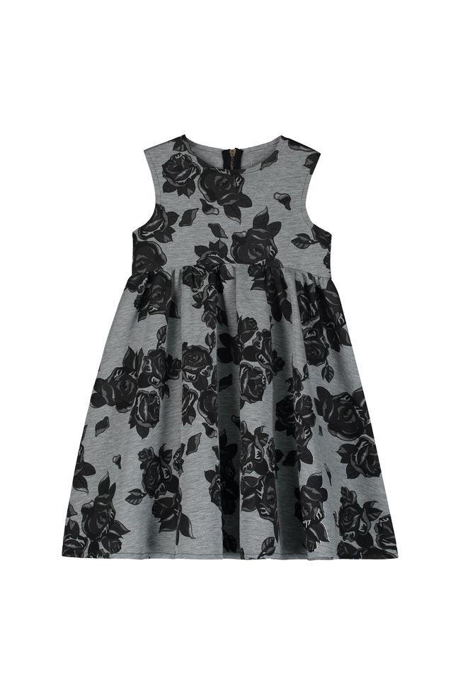 Little Creative black floral jumper (SZ 2-12yr)