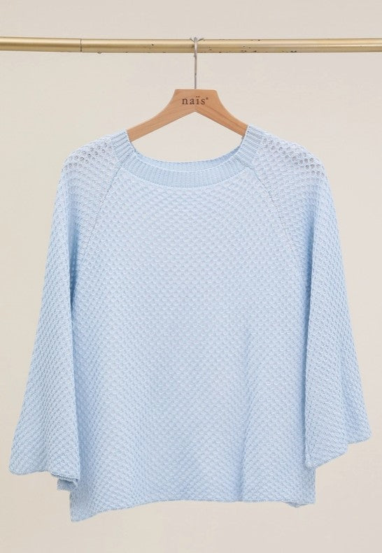 Nais Round Raglan Pullover ( One Size )