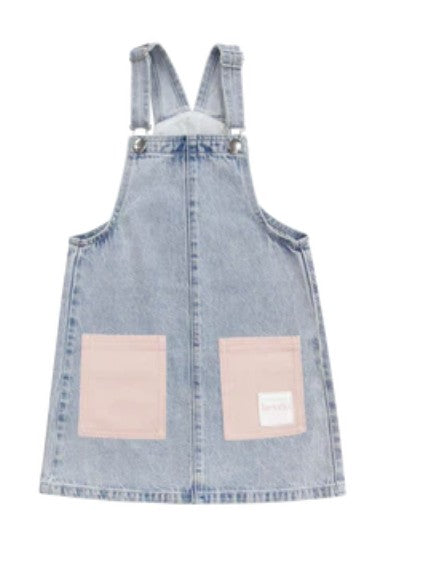 Heven Child denim pocket jumper (SZ 2-6yr)
