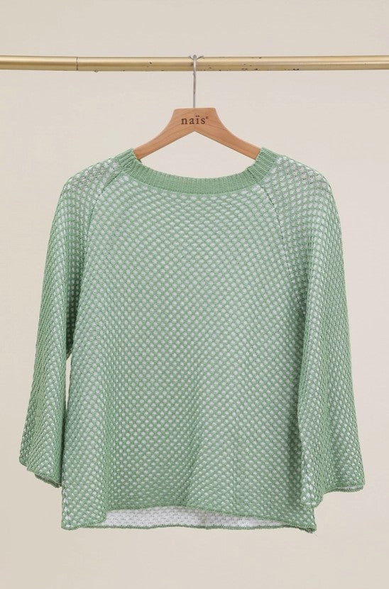 Nais Round Raglan Pullover ( One Size )