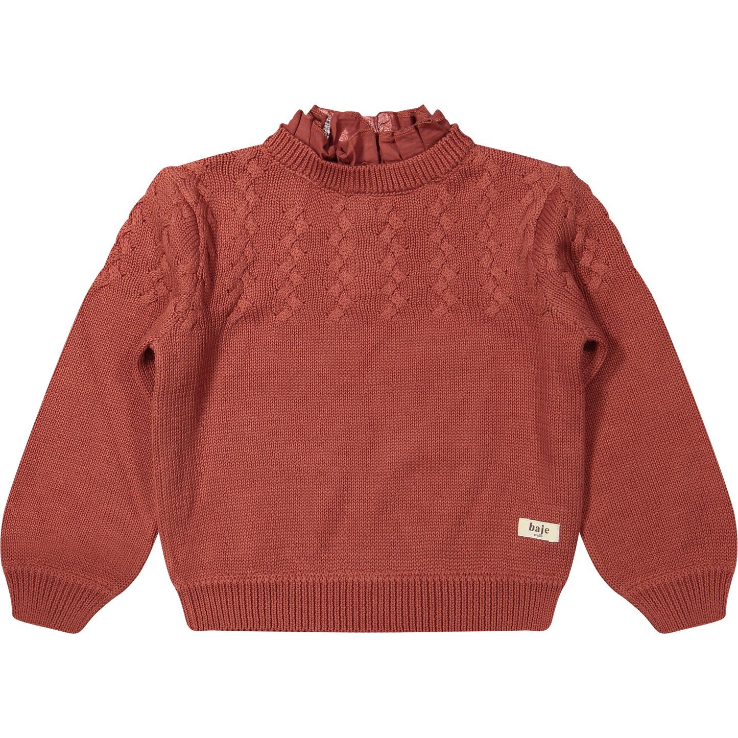 Bage ruffle collar sweater (SZ 12m-4yr)