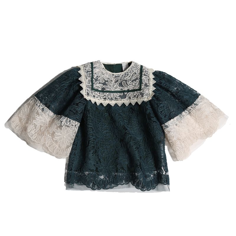 Tia Cibani patchwork blouse (SZ 11-16)