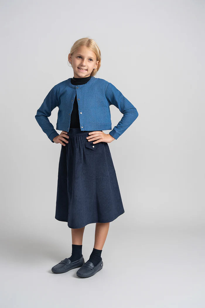 Numu Corduroy Skirt ( Sz 7-16)