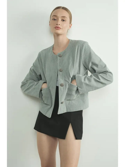 Aron & Amber cord jacket (SZ S-L)