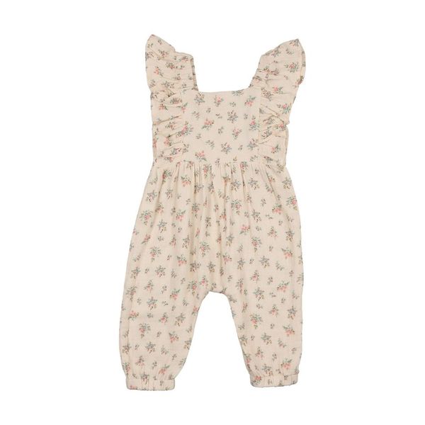 Kin Kin ruffled romper (SZ 12m-3yr)