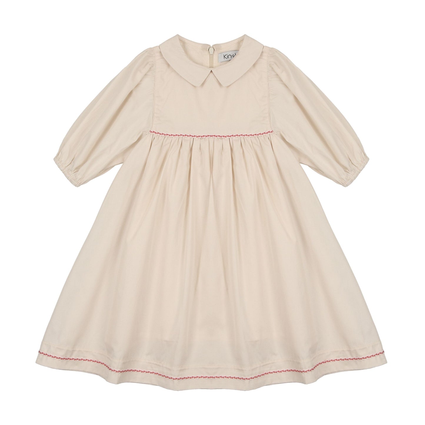 Kin Kin natural ss dress (SZ 3-5)