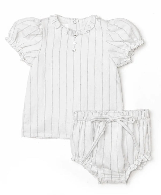 La Nina Striped Two Pc Set ( Sz 18M-36M)