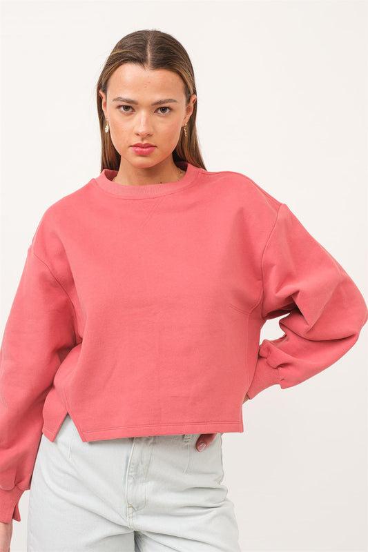 Greii cutout rib sweat (SZ S-L)