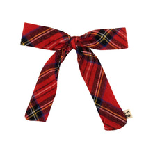 Load image into Gallery viewer, Heirlooms plaid  med. bow
