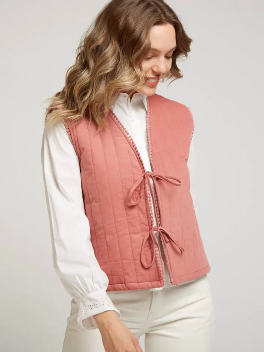 Andy & Lucy corduroy vest (SZ S-L)