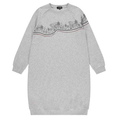 Jay Bee graphic sweat dress (SZ 3-14)