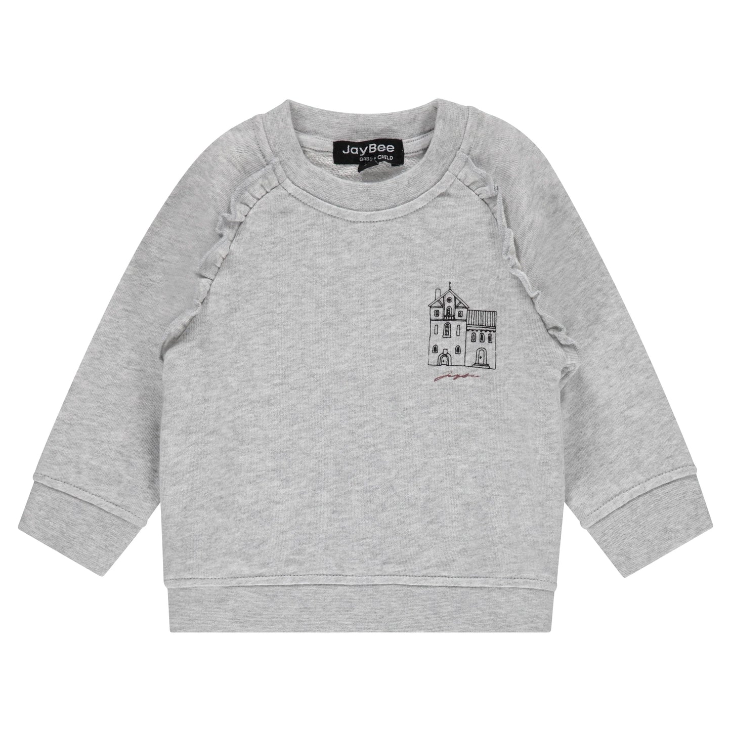 Jay Bee girls graphic sweat (SZ 9m-3yr)