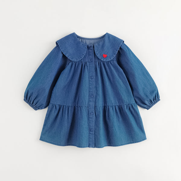 MJ Denim Girls Dress ( SZ 2 - 8 )