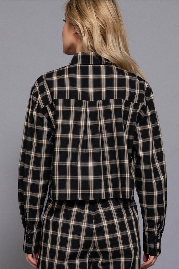 Active USA plaid set (SZ S-L)