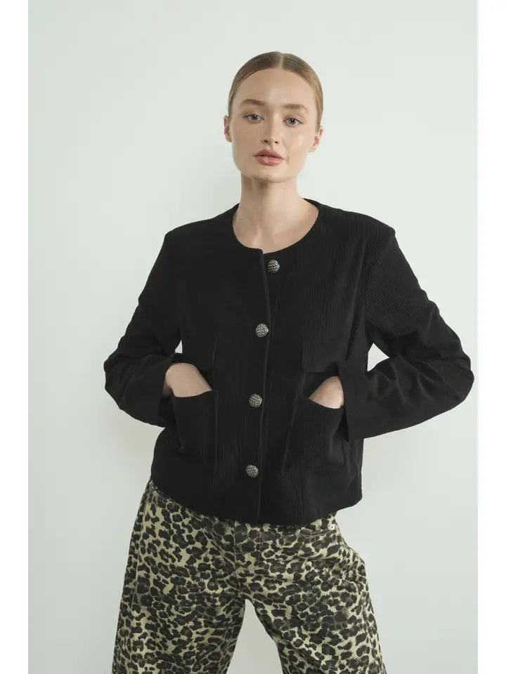 Aron & Amber cord jacket (SZ S-L)
