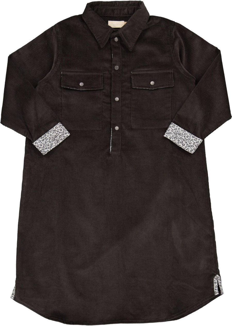 Numu Cord Shirt Dress ( Sz 6-16)