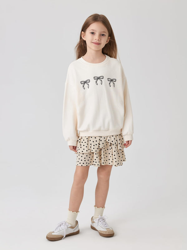 MJ Printed Sweatshirt (Sz 2 - 8 )