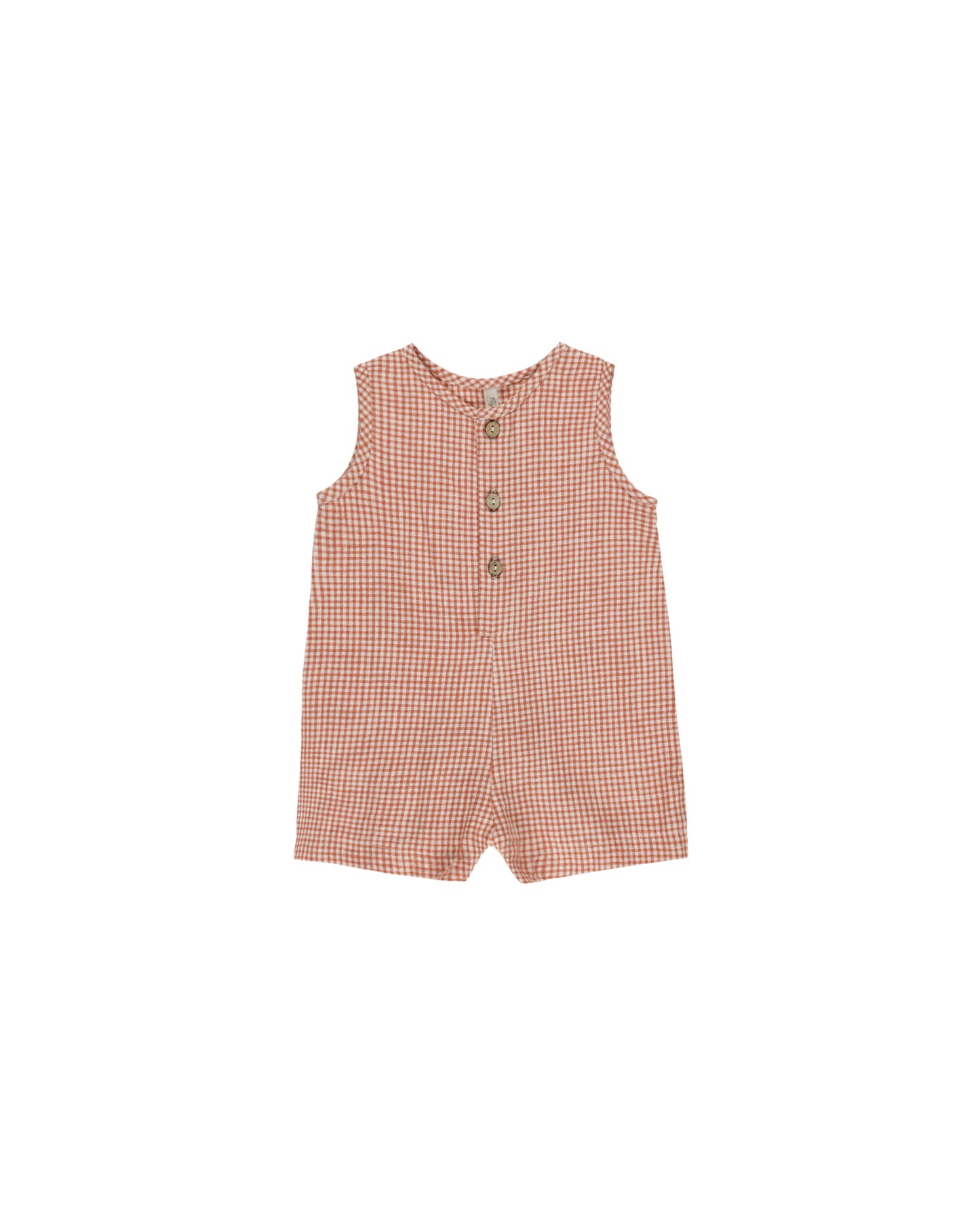 Rylee Cru652 gingham romper (SZ 6m-2yr)