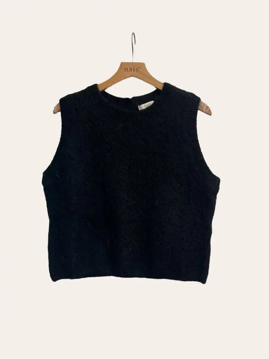Nais openwork vest (O/S)