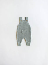 Load image into Gallery viewer, Olive &amp; Cradle knit romper (SZ 6-12m)
