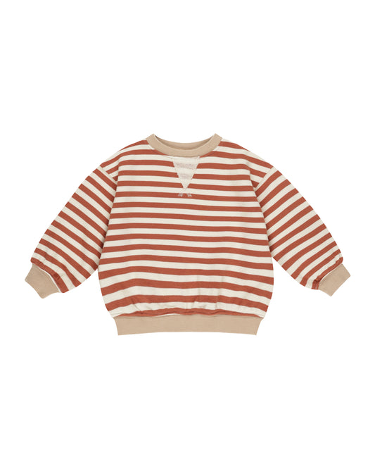 Rylee Cru841 striped sweat (SZ 12m-8yr)