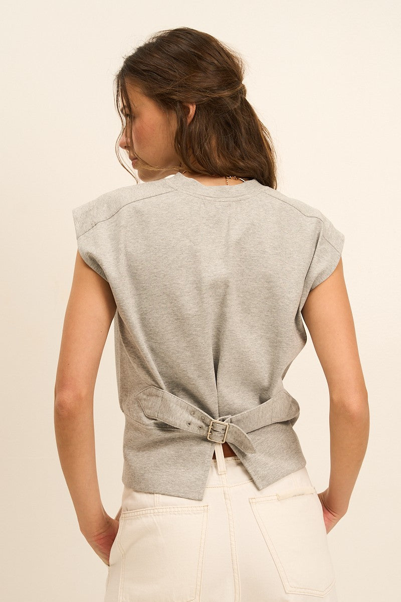 Greii back buckle vest (SZ S-L)