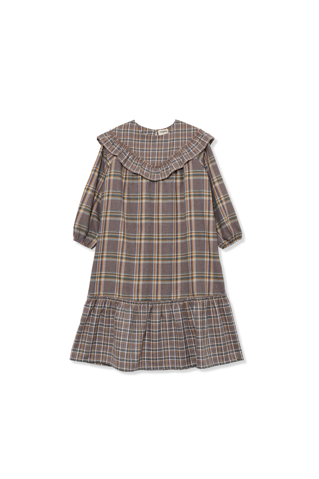 Cozmo double plaid dress (SZ2-12)