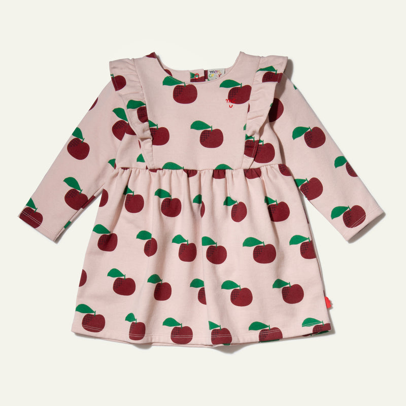 Mon Couer Apples Ruffle Dress ( Sz 2-10)