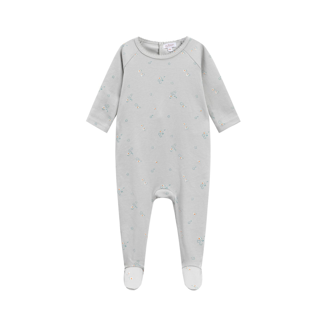 Oubon Floral Footie ( SZ 3m - 12m )