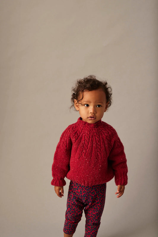 Cozmo cabled baby sweater (SZ 12-24m)
