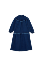 Load image into Gallery viewer, Cozmo herringbone denim dress (SZ 2-12)
