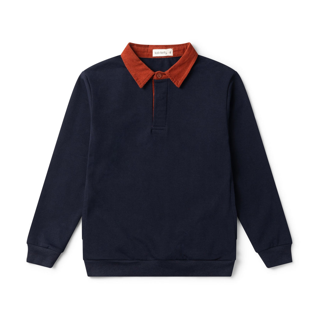 Kai & Kelly contrast collar polo (SZ 5-16)