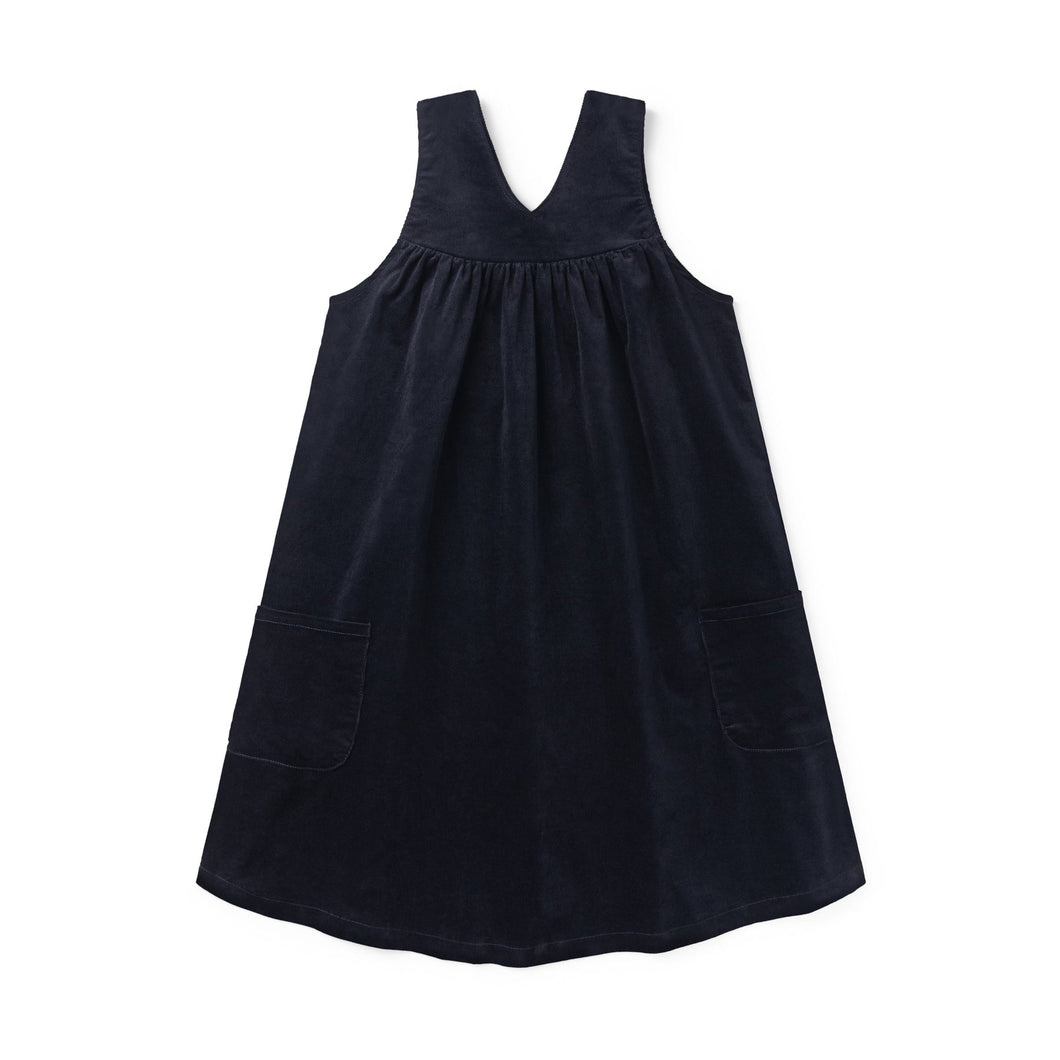 Kai & Kelly navy corduroy jumper (SZ 3-12)