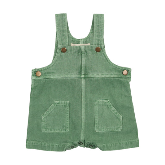 Farren + Me Denim Green Wash Overall ( Sz 9M-2YR)