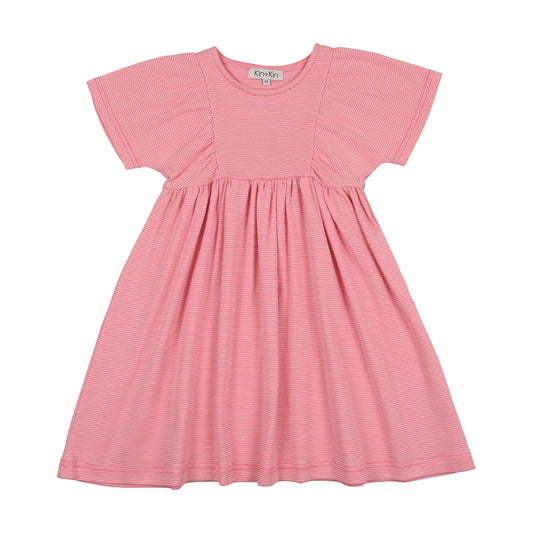 Kin Kin striped ss dress (SZ 2-6)