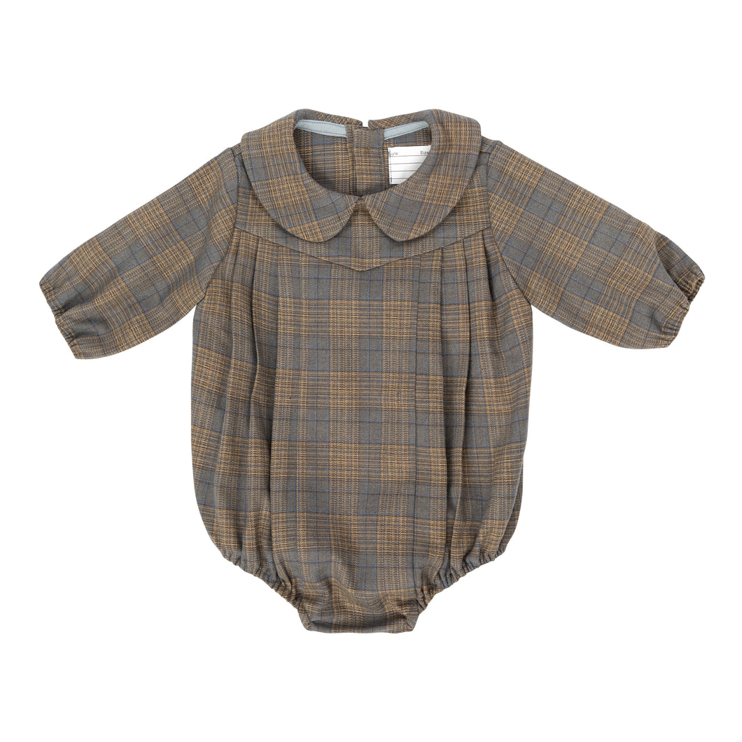 PinCord plaid onesie (SZ 12-36m)