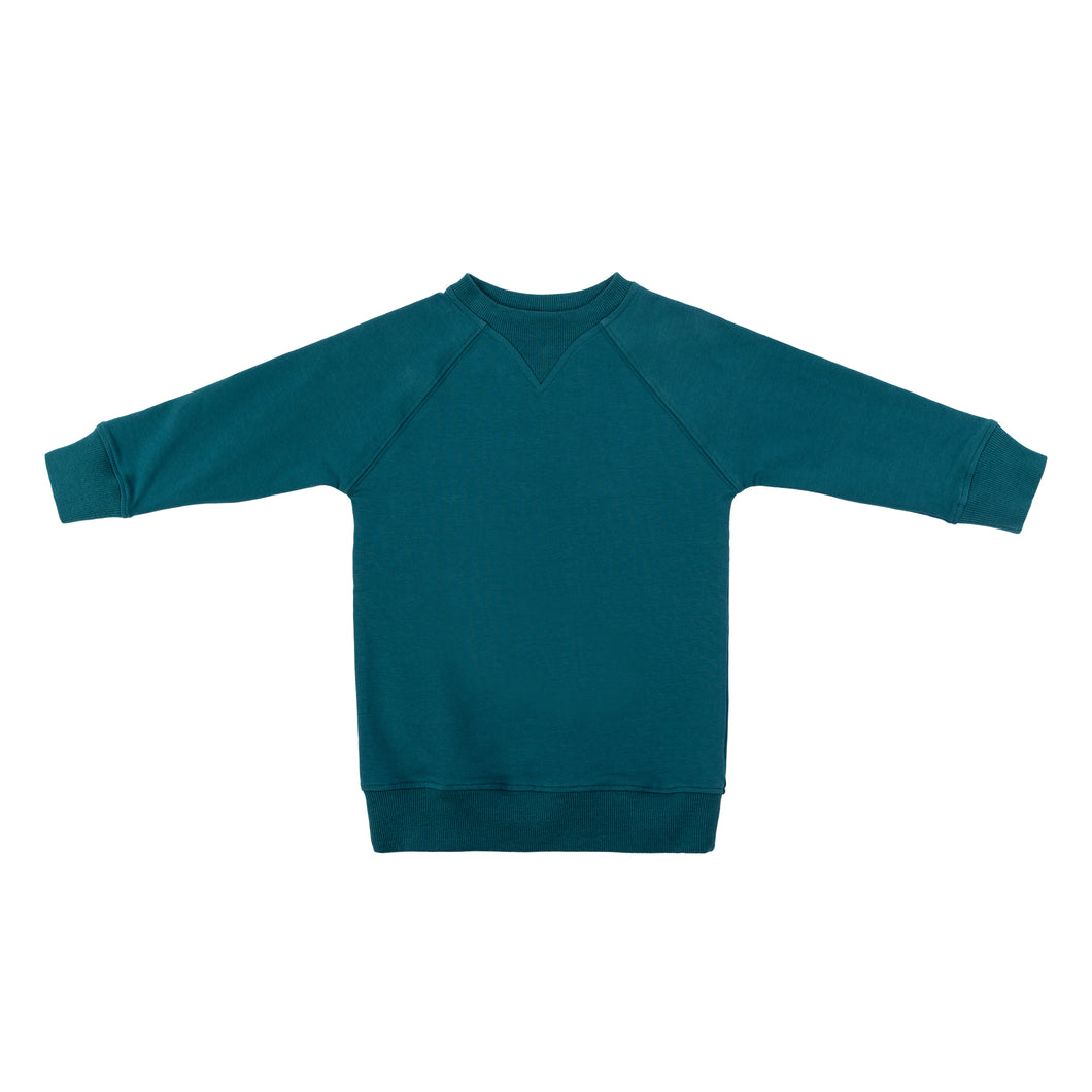 PinCord teal blue sweat (SZ 18m-14yr)