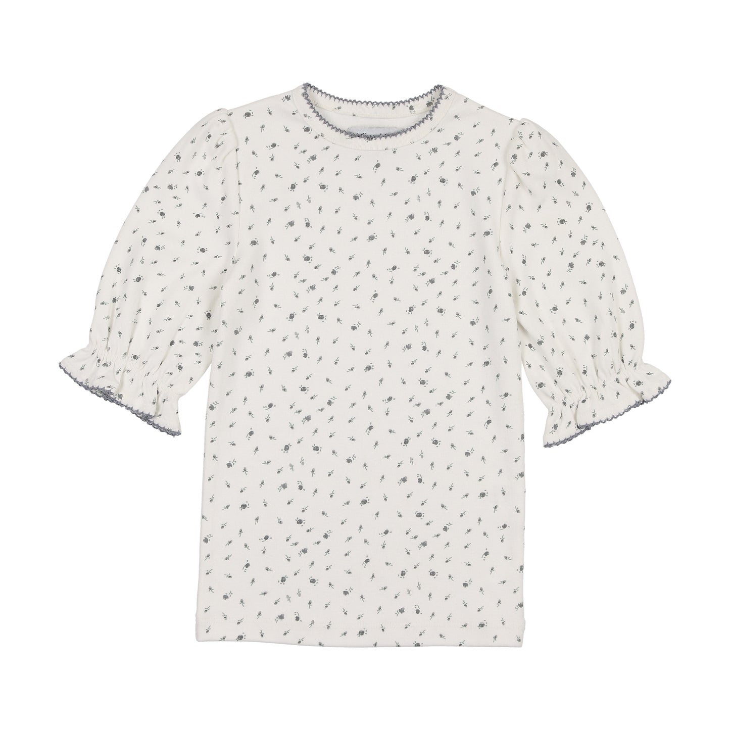 Kin & Kin Floral Puffed Sleeve T-shirt ( Sz 2-14)