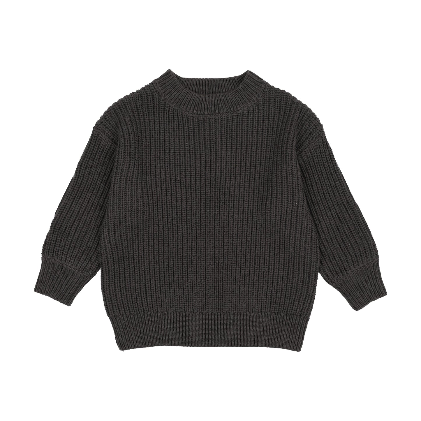 Kin Kin Grey Fisherman Ribbed Sweater ( Sz 24M-16YR )